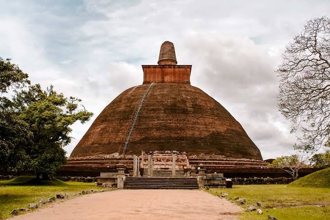 Jetavanaramaya Stupa-The world's tallest stupa  at 122M (400 ft.)-Anuradhapura